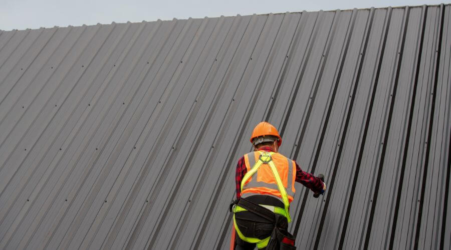 Professional metal roof installation in Bondurant, WY